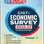 GS Score Gist Economic Survey Volume-1 Printed Notes 2022-23 For Civil Services Exam English Medium 