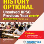 Diademy Ias Unsolved UPSC Previous Year History Optional Paper 1+2 Questions Bank 1979 English Medium 2022