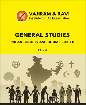 Vajiram and Ravi Indian Society and Social Issues Yellow Book 2026 English Printed Notes