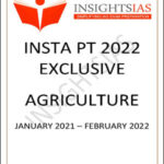 Insight Ias Insta PT Exclusive Agriculture Jan 2021 to Feb 2022 English Medium