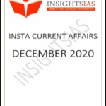 Insights IAS Insta Current Affairs December  2020 Printed Notes English Medium