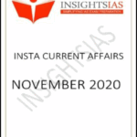 Insights IAS Insta Current Affairs November 2020 Printed Notes English Medium