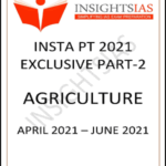 Insights Ias Pt Exclusive Part-2 Agriculture 2021 Printed Notes English Medium