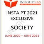 Insights Ias Pt Exclusive Society 2021 Printed Notes English Medium