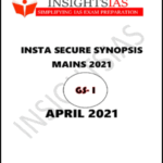 InsightsonIndia IAS Mains Monthly Secure Synopsis April 2021 Printed Notes English Medium