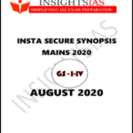 InsightsonIndia IAS Mains Monthly Secure Synopsis August 2020 Printed Notes English Medium