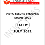 InsightsonIndia IAS Mains Monthly Secure Synopsis July 2021 Printed Notes English Medium