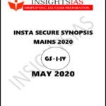 InsightsonIndia IAS Mains Monthly Secure Synopsis May 2020 Printed Notes English Medium