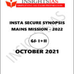 InsightsonIndia IAS Mains Monthly Secure Synopsis October 2021 Printed Notes English Medium