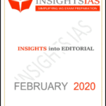 Insightsonindia IAS Monthly Editorial Printed Notes Feburary 2020 English Medium