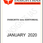 Insightsonindia IAS Monthly Editorial Printed Notes January 2020 English Medium