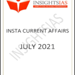 Insightsonindia IAS Monthly Editorial Printed Notes July 2021 English Medium