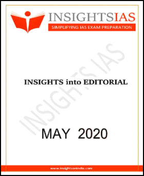 Insightsonindia IAS Monthly Editorial Printed Notes May 2020 English Medium