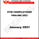Insightsonindia Ias Monthly RTM Compilation Prelims January 2021 Printed Notes English Medium