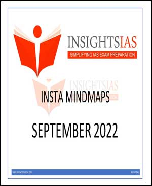 Insight Ias Insta Monthly Mind Map September 2022 English Medium Printed Notes