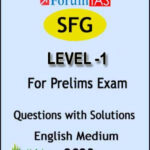 Forum IAS Prelims SFG Test Series Level-1 English Medium 2023