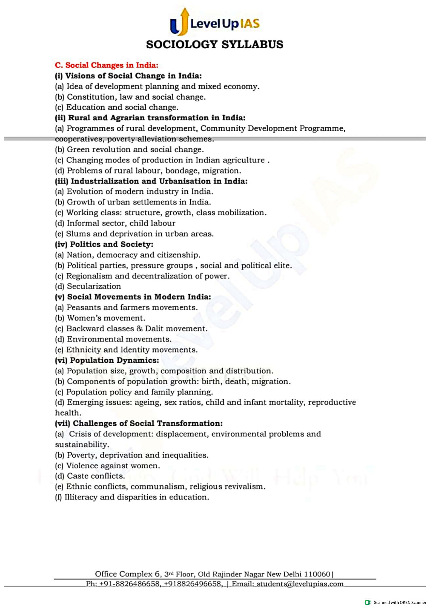 Levelup Ias Sociology Paper - 1 English Medium 2025_Page5