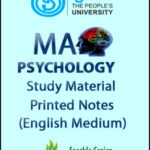 IGNOU MA Psychology Study Material Printed Notes English Medium