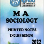 IGNOU MA Sociology Optional Printed Notes English Medium 2022