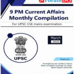 Forum IAS 9 PM Compilation For The Month Of March 2025 English Medium