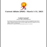 GK Today Monthly Current Affair March 2021 Printed Notes English Medium