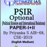 Optimize IAS PSIR Optional Paper-I+II Handwritten Class Notes By Priyanka Air-68 CSE-2019 English Medium