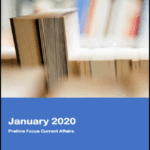 Only Ias Prelims Focus Current Affair January 2020 English Medium Printed Notes