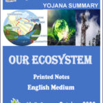 Vajiram & Ravi Monthly Yojana Summary (Our Ecosystem) October 2022 Printed Notes English Medium 