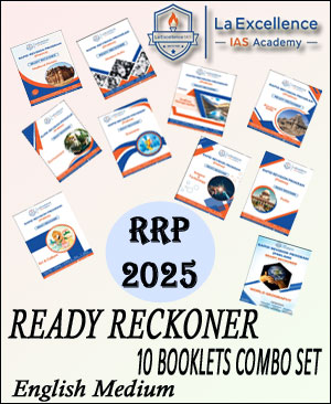 La Excellence-RRP Prelims Ready Reckoner Combo Set 2025