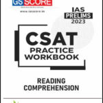 GS Score Reading Comprehension CSAT Prelims Practice WorkBook 2023 English Medium 