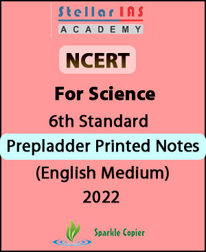 Stellar IAS NCERT For Science 6th Standard Prepladder Printed Notes English Medium 2022