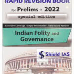 Shield IAS Indian Polity & Governance Rapid Revision Book for Prelims English Medium 2022