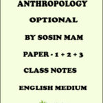 Anthropology Optional Class Notes By Sosin Mam English Medium
