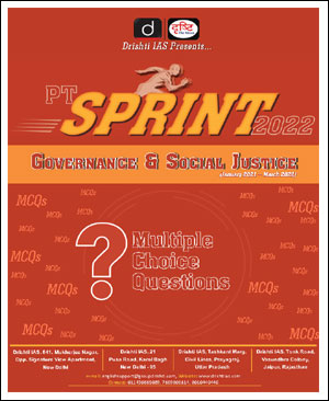 Drishti IAS Pt Sprint Governance & Social Justice English Medium 2022