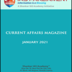 Shankar Ias Monthly Magzine January 2021 Printed Notes English Medium
