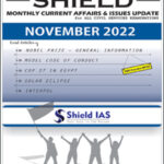 Shield IAS Current Affairs Monthly Magazine November English Medium 2022