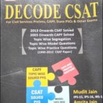 KBC Nano Decode CSAT For Civil Services Prelims By Mudit Jain & Amrita Jain English Medium Original Book