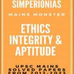 Simperion Ias Mains Monster Ethics Integrity & Aptitude Printed Notes English Medium