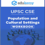 Edukemy Ias Population And Cultural Settings Workbook Handwritten Notes English Medium