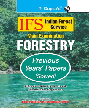 IFS Indian Forest Service Mains Examination Forestry Previous Year's Solved Papers Ramesh Publishing House English Medium Original Book