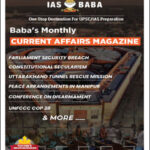 IAS Baba Current Affairs Monthly Magazine December 2023 Printed Notes English Medium