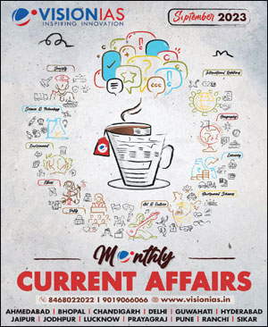 Vision Ias Monthly Current Affairs September Magazine English Medium 2023