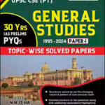 Chronicle  General Studies UPSC CSE (PT)  PYQ Topic Wise 1995-2024 Paper 1  English Medium Original Book