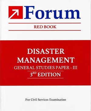 Forum IAS Red Book Disaster Management GS Paper -III 3rd Edition Original Book (E)