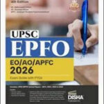 UPSC EPFO EO/ AO/ APFC 2026 Disha Solved Paper English Medium