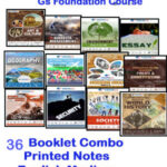 Vision IAS GS Foundation Course B/W Printed Notes For General Studies 2026-2027 English Medium
