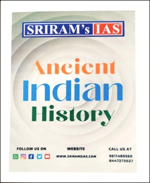 Ancient Indian History Printed Note By Sriram IAS English Medium