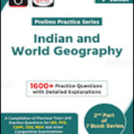 Drishti Ias Indian and World Geography  2024 Prelims Practice Series English Medium
