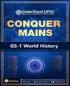 UnderStand CONQUER UPSC GS 1 World History English Medium