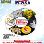 KSG Ias Current Connect August 2024 English Medium Original Book